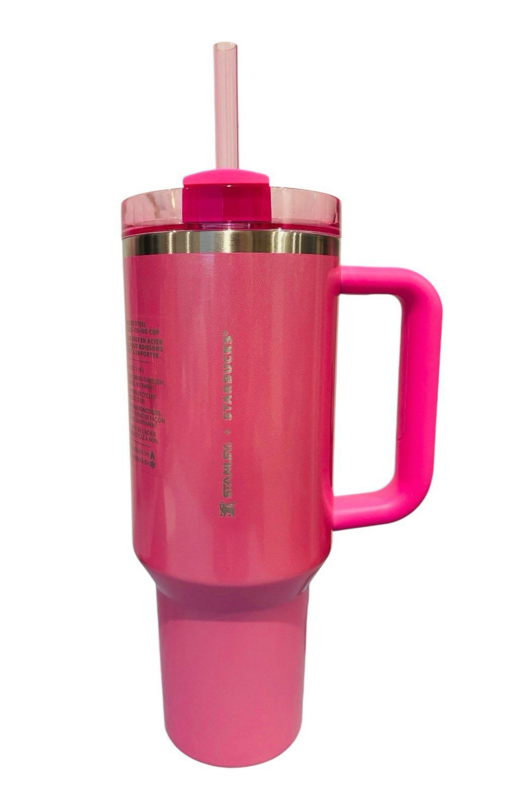 Stanley Quencher Pink Shimmer