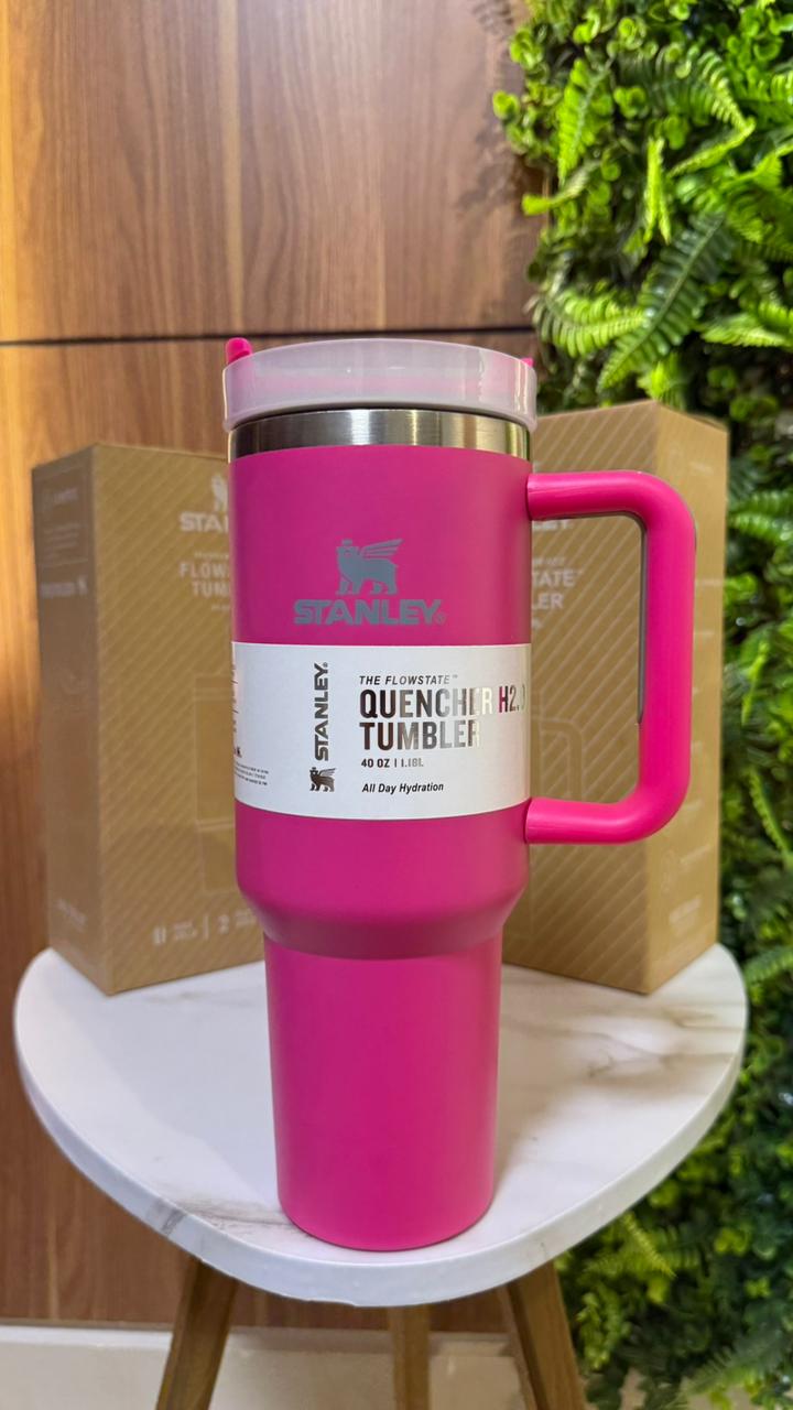 Stanley Adventure Quencher H2.0 FlowState Tumbler - Electric Pink