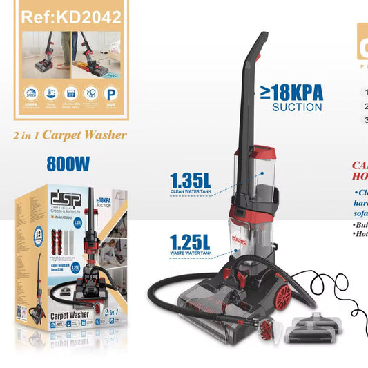 Wet & Dry Carpet Washer and Vacuum