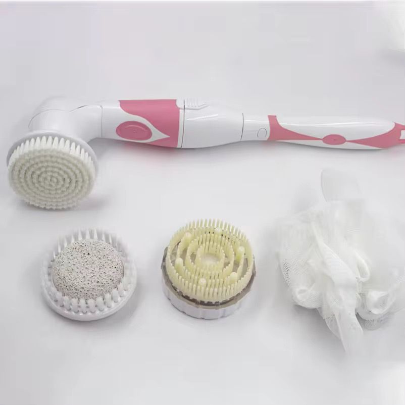 4-in-1 Electric Body Brush for Cleansing, Massage & Exfoliation