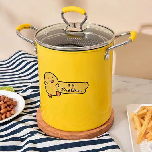Cute Cartoon Duck Yellow Multipurpose Pot