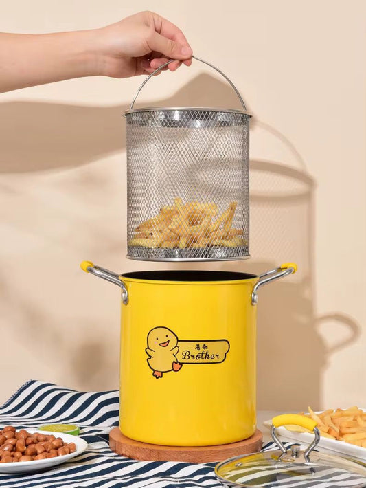 Cute Cartoon Duck Yellow Multipurpose Pot