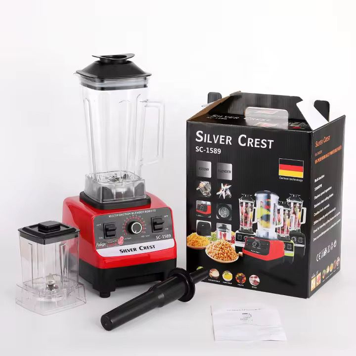 Silver Crest SC-1589 Heavy Duty Commercial Blender - High-Speed Power