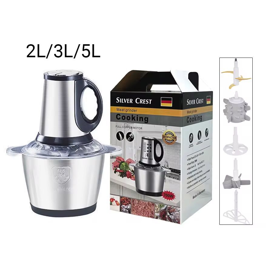 Silver Crest Electric Meat Grinder & Food Choppe
