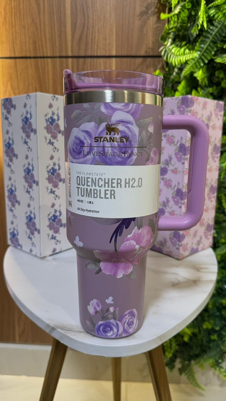 Stanley 40 oz FlowState Quencher Travel Tumbler - Lavender Floral
