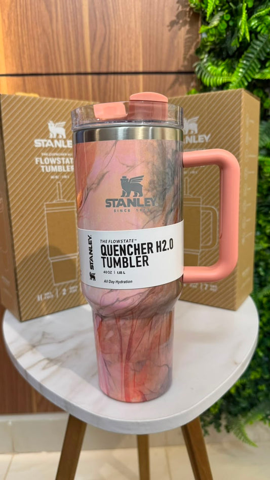 Stanley Tumbler (1200)ml – Pink Marble