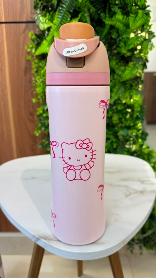 Cute Hello Kitty Owala (710)ml -Pink