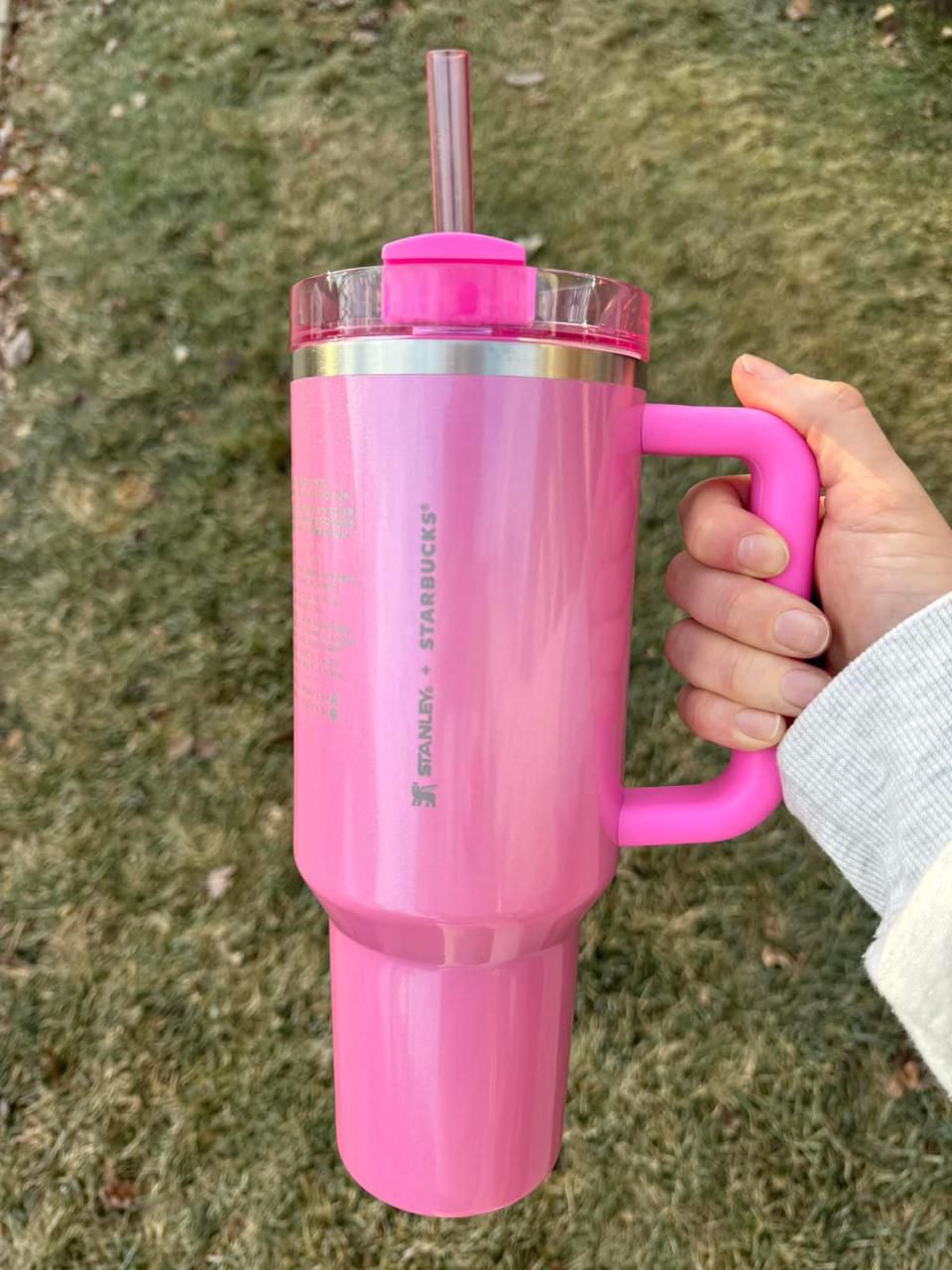 Stanley Quencher Pink Shimmer