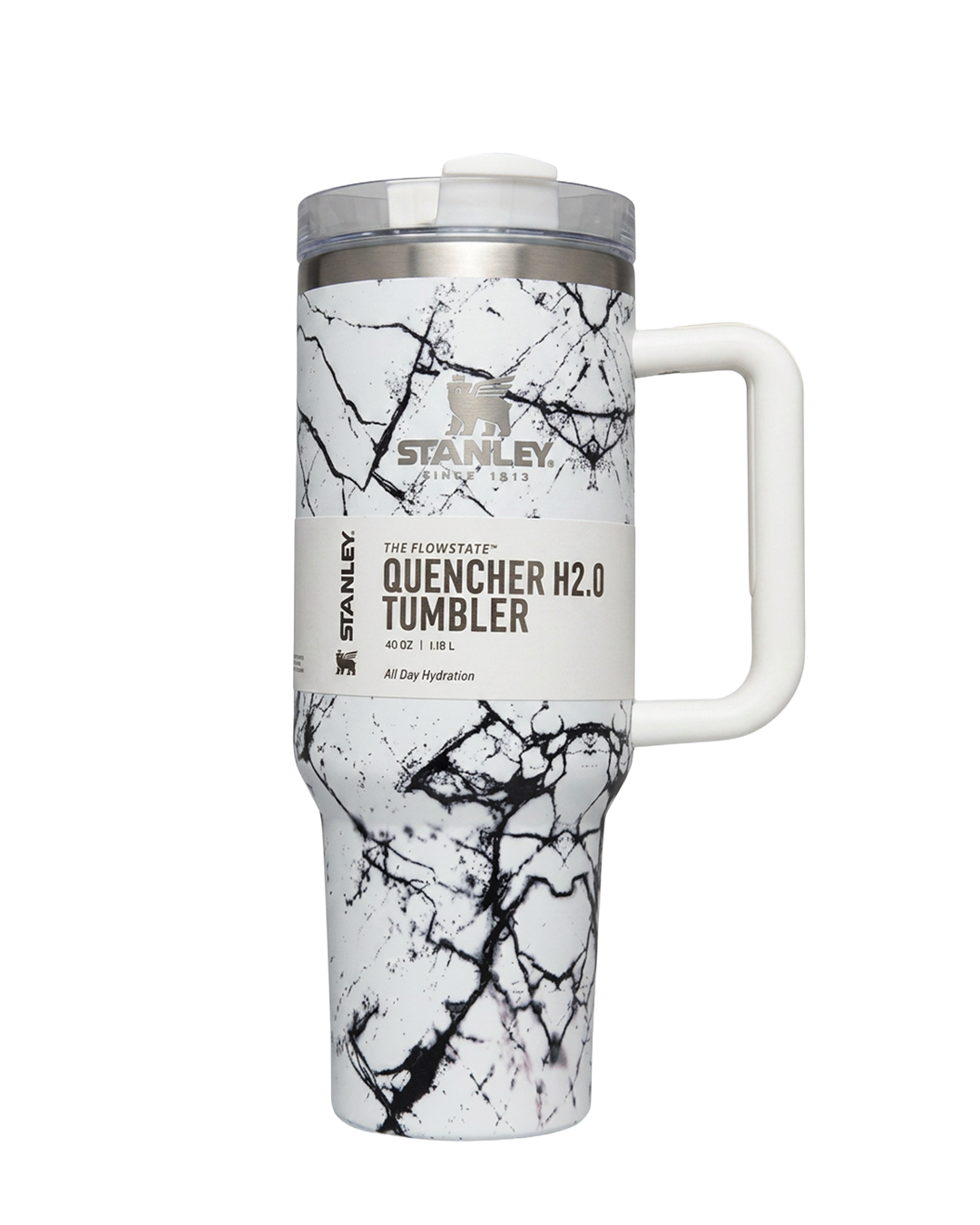 Stanley Tumbler (1200)ml - Luxe White Marble